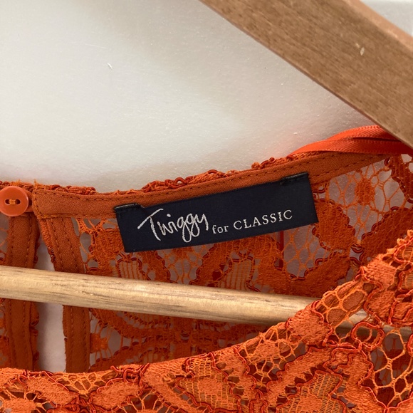 Hot bronze top and camisole - Marks and Spencer- Twiggy collection-US size 6 - Picture 3 of 5